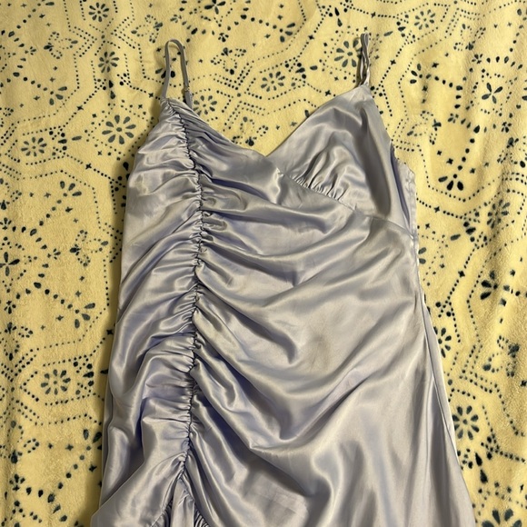 Majorelle Light Blue Melville Mini Dress - Picture 3 of 8